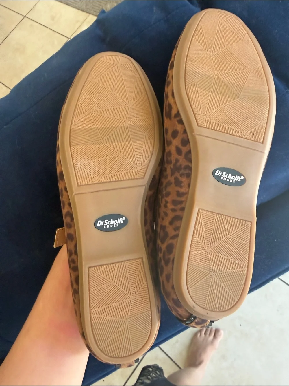 Dr. Scholl's women Leopard Mary Jane Flats - Brown/Tan